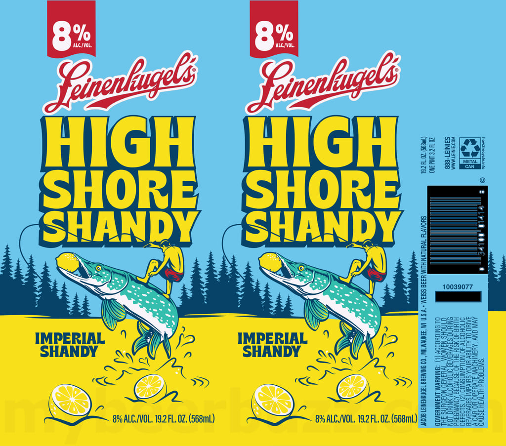2025 Leinenkugel's High Shore Shandy 19.2-oz Cans