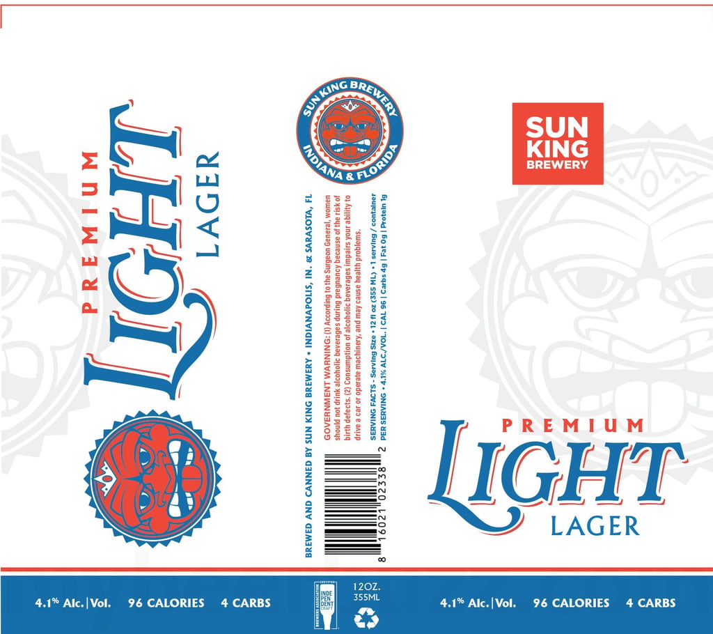 2025 Sun King Light Lager 12-oz Cans