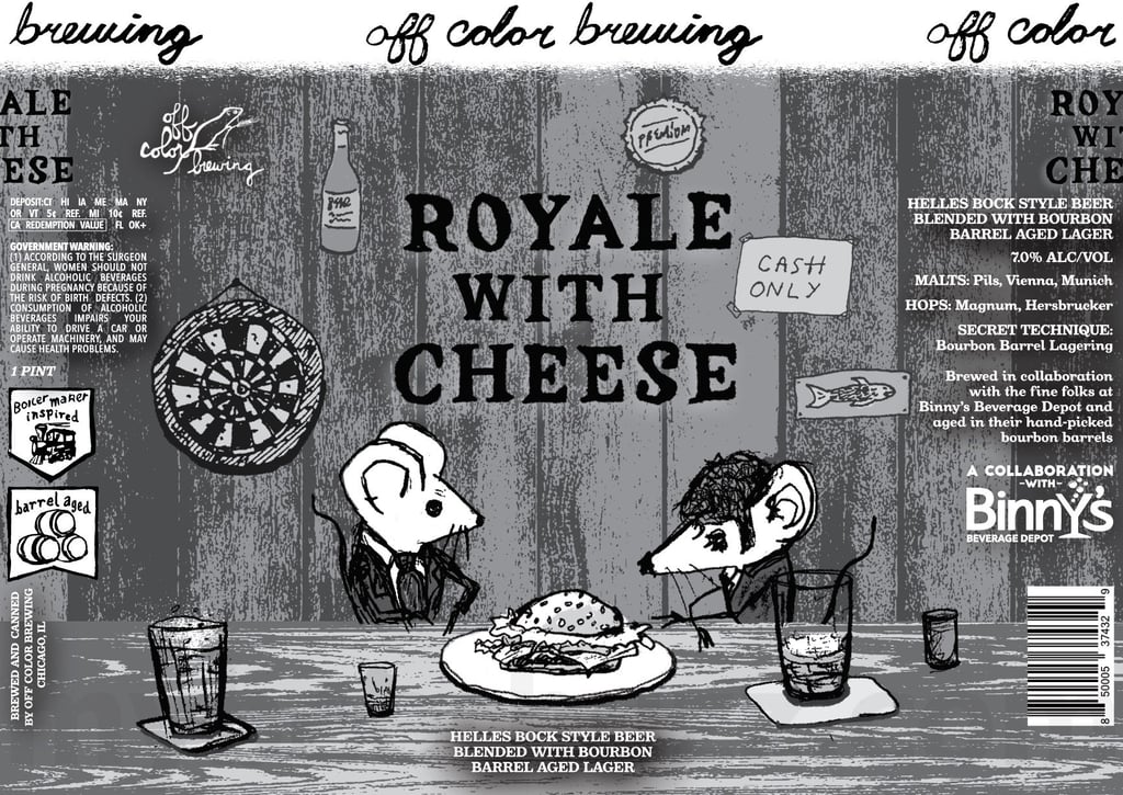 2025 Off Color Royale With Cheese 16-oz Cans