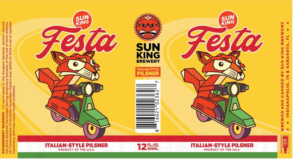2026 Sun King Festa 12-oz cans