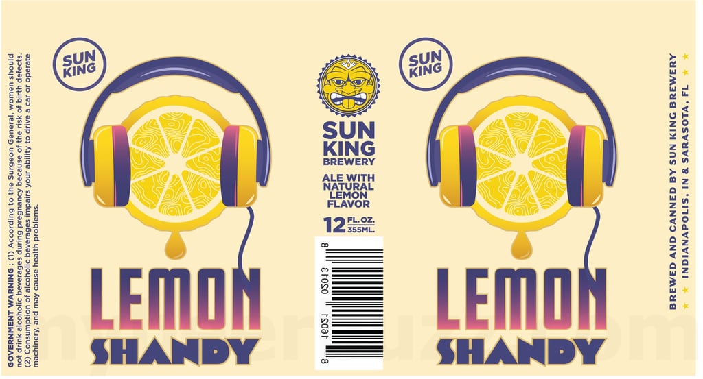 2026 Sun King Lemon Shandy 12-oz Cans