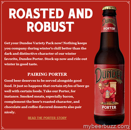 Dundee Porter & Irish Red Lager Coming To Dundee Variety Pack