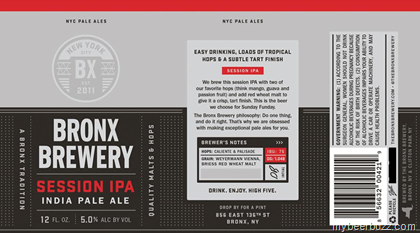 Bronx Brewery – Session IPA, American Pale, Rye Ale, Summer & Belgian Style Pale 12oz Cans