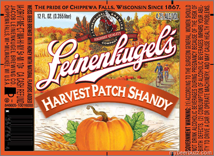 Leinenkugel’s – Harvest Patch Shandy 12oz Bottles