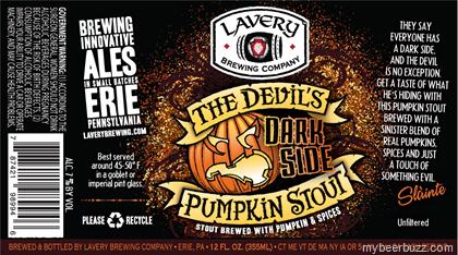 Lavery – The Devil’s Dark Side Pumpkin Stout