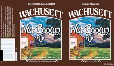 Wachusett – Nut Brown Ale, Larry Triple Double & Bella Czech Pils 12oz Cans