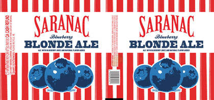 Saranac Blueberry Blonde Ale 32oz Cans