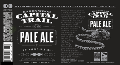 Hardywood – Capital Trail Pale Ale 12oz Cans