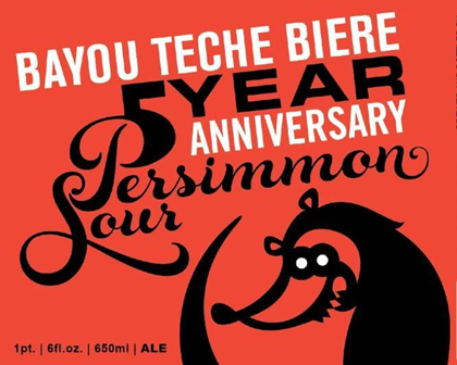 Bayou Teche – 5th Anniversary Persimmon Sour Coming 1/31