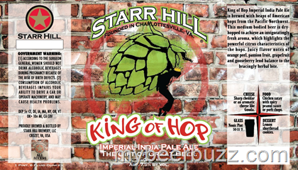 Starr Hill – King Of Hop Imperial IPA