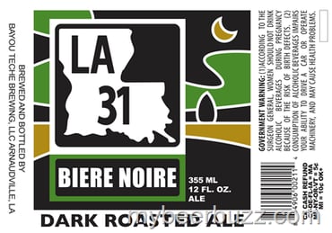 Bayou Teche – LA 31 Biere Noire Dark Roasted Ale