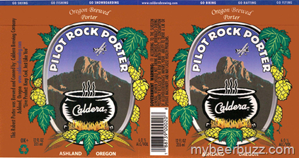 Caldera – Pilot Rock Porter 12oz Cans