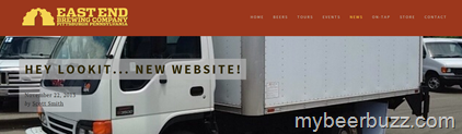 East End Brewing Launches New Website