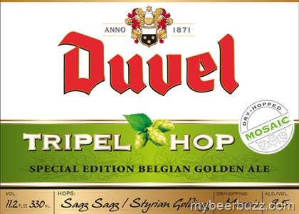 Duvel Special Edition Tripel Hop Golden Ale 2014