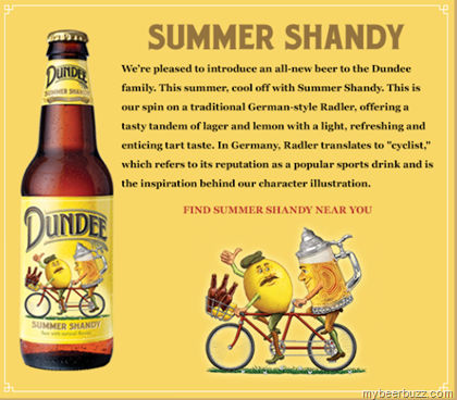 Dundee Launches Summer Shandy