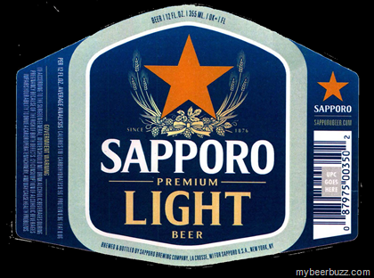 Sapporo Light & Premium Bottle & Can Redesign
