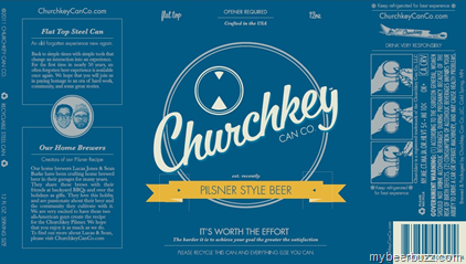 Churchkey – Pilsner Style Beer Can Update