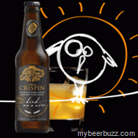 Crispin Cider “Bird on a Wire” American Whiskey Cask-Aged Hard Apple Cider
