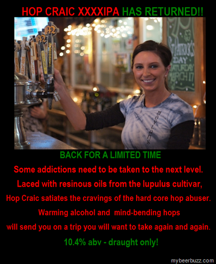 Hop Craic XXXXIPA Returns to Moylan’s