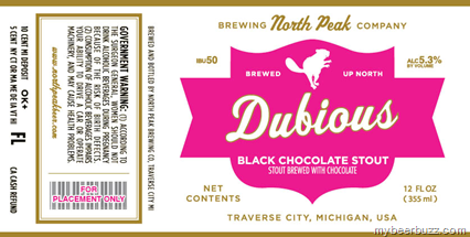 North Peak – Dubious Black Chocolate Stout
