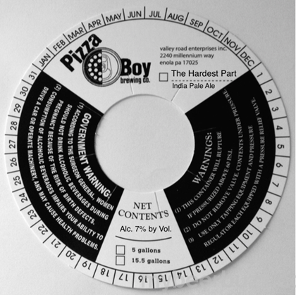 Pizza Boy – The Hardest Part IPA
