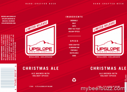 Upslope Releases Belgian Dubbel Christmas Ale Cans