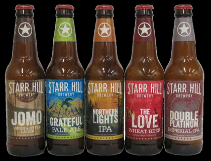 Starr Hill Brewery Releases New Packaging Designs (Cans Too)