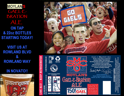 Moylan’s Gael-E-Bration Ale Available Today