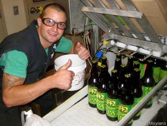 Moylan’s Brewery Bottling Nor Cal IPA Today