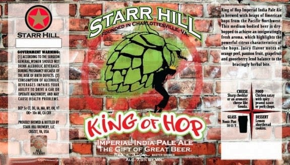 Starr Hill – King Of Hop Coming 7/1