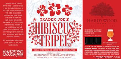 Hardywood Park – Trader Joes Hibiscus Tripel