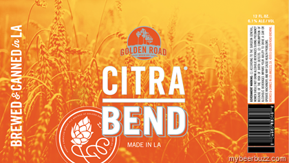 Golden Road – Citra Bend Hoppy Wheat Ale 12oz Cans
