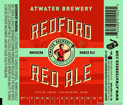 Atwater – Redford Red Ale