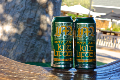 Moylan’s Kilt Lifter Scotch Ale Released In Cans