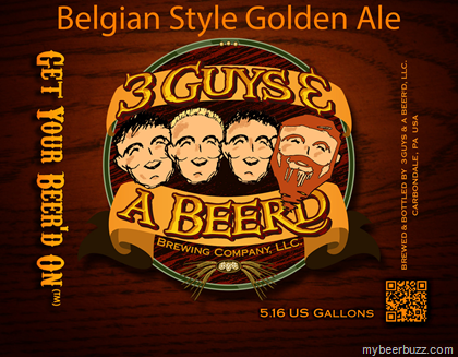 3 Guys & A Beer’d – Belgian Style Golden Ale