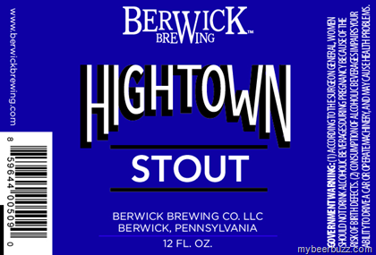 Berwick Brewing – Hightown Stout Bottles