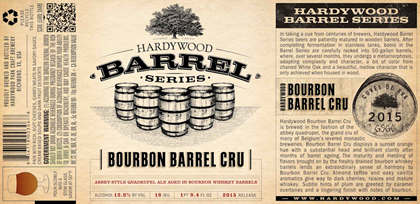 Hardywood Barrel Series – Bourbon Barrel Cru