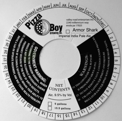 Pizza Boy – Armor Shark Imperial IPA