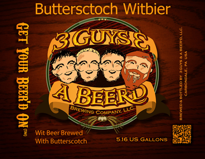 3 Guys & A Beer’d – Butterscotch Witbier