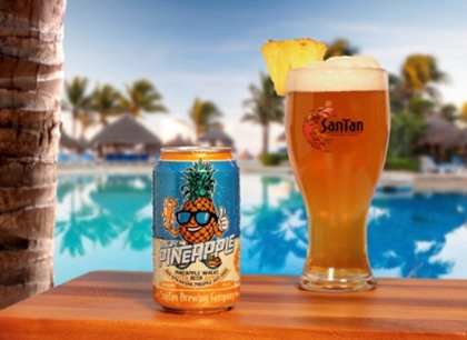 SanTan Mr. Pineapple Wheat Beer Launches in Redesigned Rexam Can