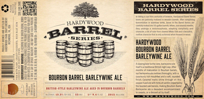 Hardywood Park Craft Barrel Series – Bourbon Barrel Barleywine
