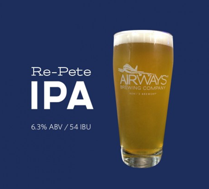 Airways Brewing Beer Church IPA Returns as Re-Pete IPA