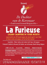 Brouwerij De Dochter La Furieuse Liquid Campfire