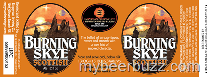 Empyrean Brewing – Burning Skye Scottish