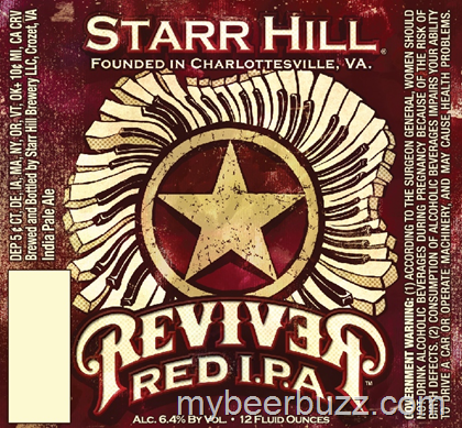 Starr Hill – Reviver Red IPA