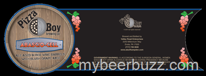 Pizza Boy Abascio-Cell – Blush Mixed Grapes, Columbard & Zinfandel Bottles