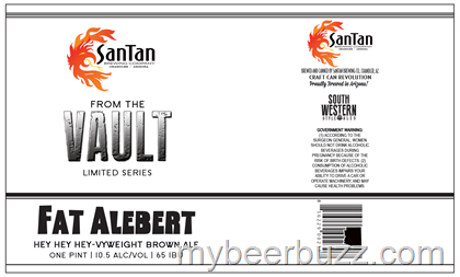 SanTan Brewing Launches 16 oz Canned Craft Beer Vault Series, October, 2014