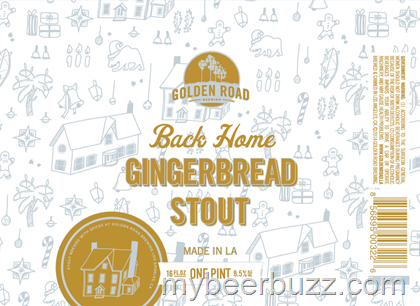 Golden Road – Back Home Gingerbread Stout Coming To Cans