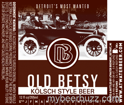 Atwater Brewery – Old Betsy Kolsch & Two Fisted Pale