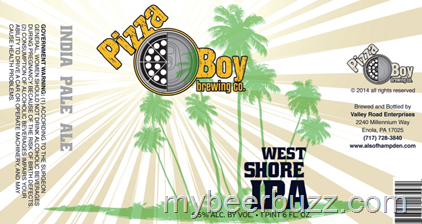 Pizza Boy Brewing – West Shore IPA Coming To Bottles